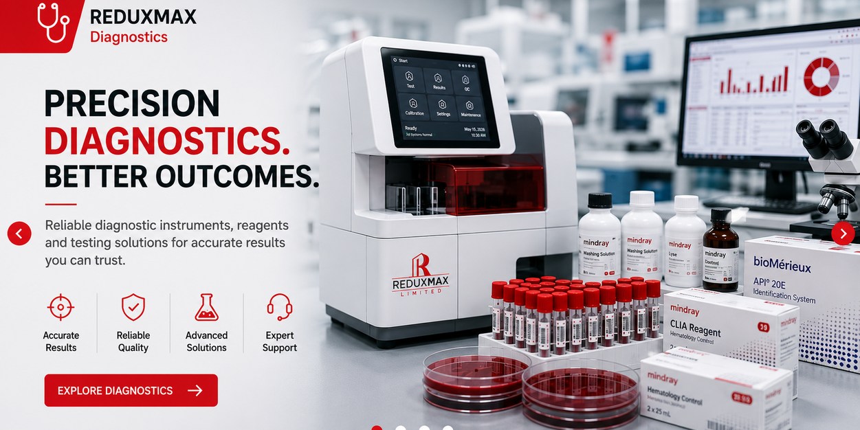 Diagnostic instruments and reagents from Reduxmax