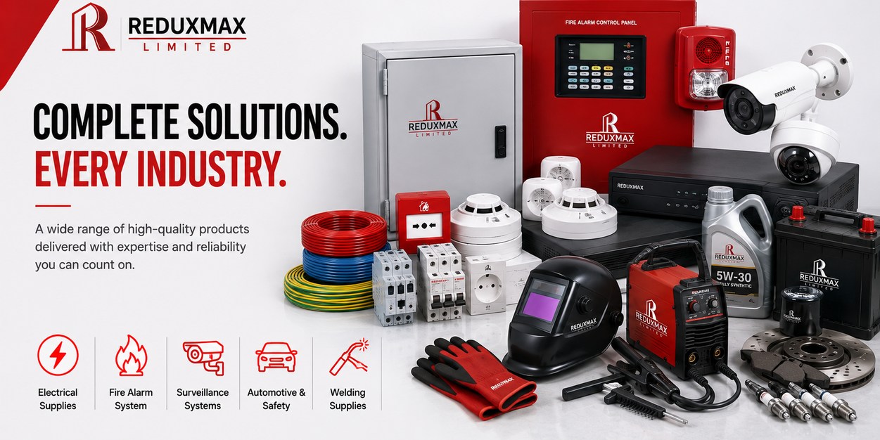 Industrial, electrical, fire alarm, surveillance and safety products