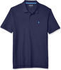 Picture of IZOD Men's Winward Short Sleeve Solid Heather Interlock Polo