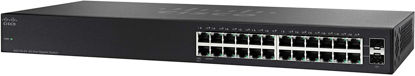 Picture of Cisco SG110-24 24-port Gigabit Switch + 2 Mini GBIC Ports 1U