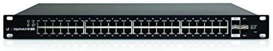 Picture of EdgeSwitch ES-48-500W Managed PoE, Gigabit Switch with SFP,Power Method 100-240VAC/50-60 Hz, Universal Input,Black