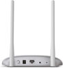 Picture of TP-Link Wireless N300 2T2R Access Point, 2.4Ghz 300Mbps, 802.11b/g/n, AP/Client/Bridge/Repeater, 2x 4dBi, Passive POE (TL-WA801ND),White