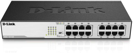 Picture of D-Link Fast Ethernet Switch, 16 Port Gigabit