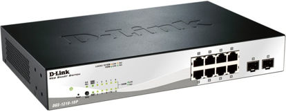 Picture of D-LINK BUSINESS DGS-1210-10P Web Smart 8-Port Gigabit Swtch