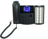 Picture of DPH-150SE IP Phone with color LCD, 1 10/100Base-TX PoE WAN port and 1 10/100Base-TX LAN port