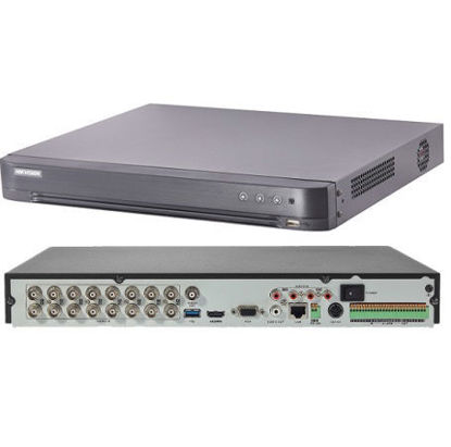 Picture of HIKVISION DS-7216HQHI-K2 16CH TURBO 4.0 HD 2SATA DVR Supports 1080P HDTVI/AHD/Analog/IP