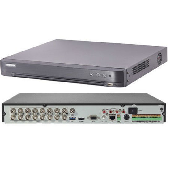 Picture of HIKVISION DS-7216HQHI-K2 16CH TURBO 4.0 HD 2SATA DVR Supports 1080P HDTVI/AHD/Analog/IP