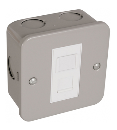 Picture of Metal Clad RJ45 Data Outlet Socket