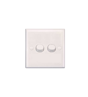 Picture of 2 Gang Clipsal Switch