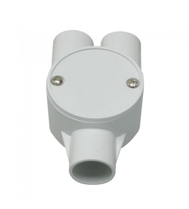 Picture of Dignity 20mm PVC Y Way Box|Per Pack